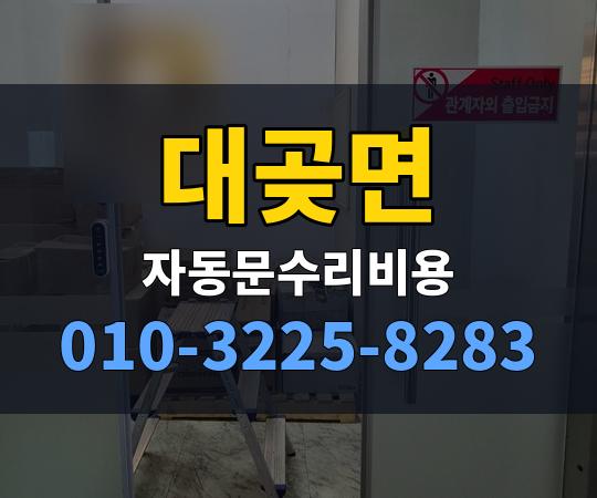 대곶면 자동문수리비용 010-3225-8283